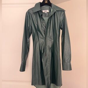 Green Maison Margiela dress